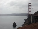 San Francisco: zicht of Golden Gate Bridge