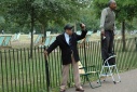 Redenaar in Hyde Park