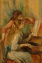 Piere-Auguste Renoir: Jeunes Filles au Piano