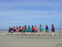 Equihen Plage: strand met char � vol