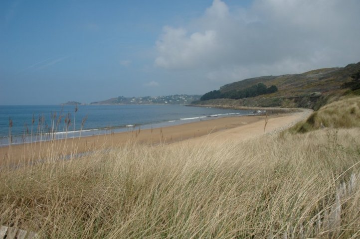 Strand nabij Pointe de Beg L�guer