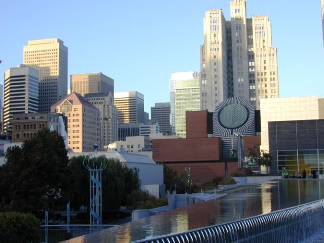 San Francisco: buildings nabij Moscone Convention Center