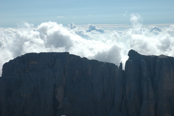 Zicht vanop Pisciad�spitze