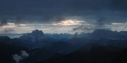 Zonsopgang op Piz Bo�