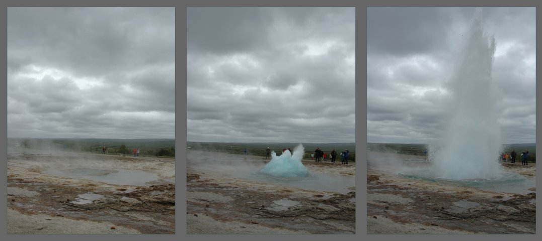Strokkur in actie
