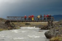Brug bij de Eyjafjallaj�kull