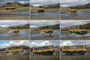 Met de bus door de rivier