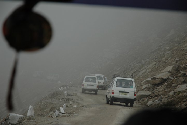 Op weg naar Khardung La