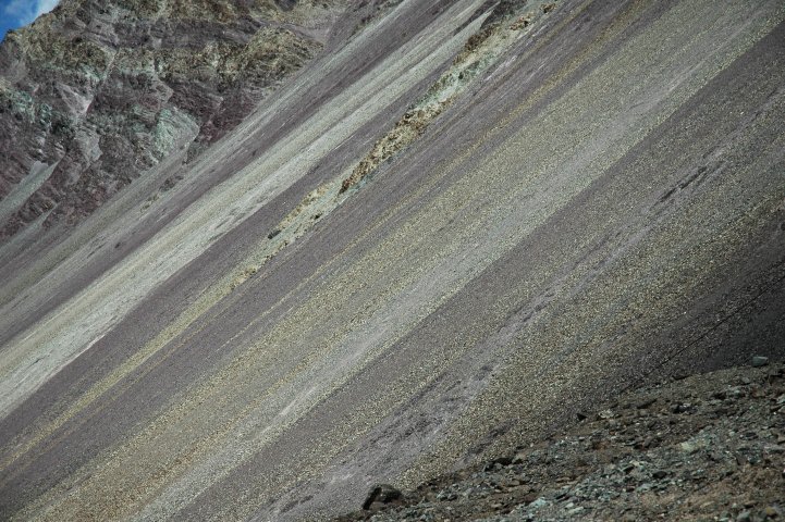 Landschap op terugweg van Tso Moriri