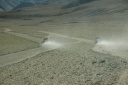 Tussen Tso Kar en Tso Moriri