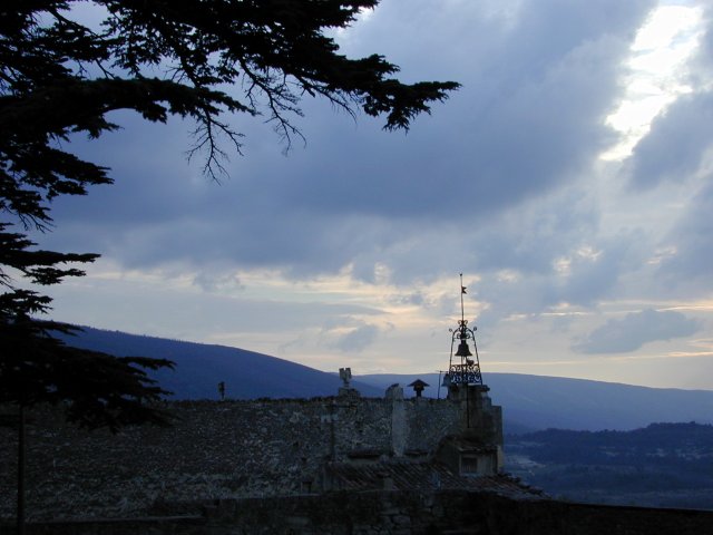 Bonnieux: klokketoren