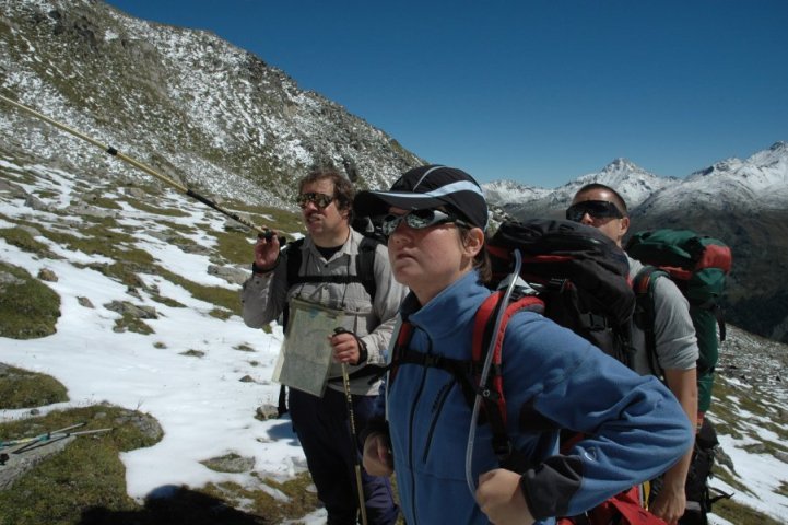 Onderweg naar Forcletta-pas