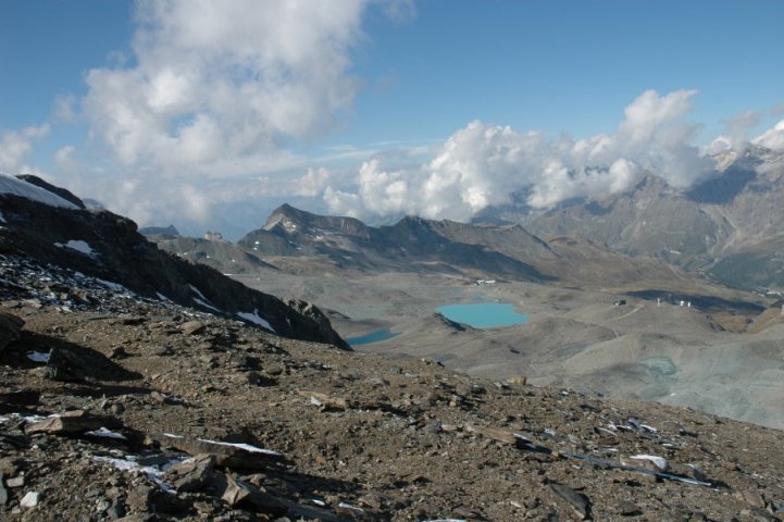 Zicht vanaf Theodulh�tte