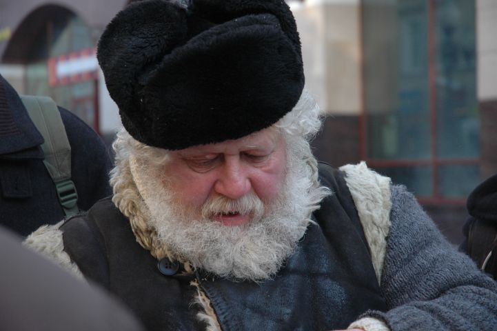 Matroesjkaverkoper in de Arbat