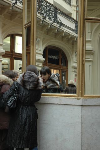 Schminken in de Gum aan het Rode Plein