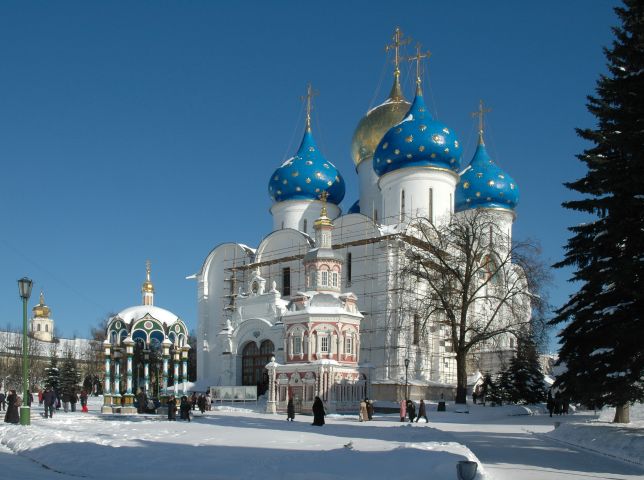 Sergiev Posad: Hemelvaartskathedraal
