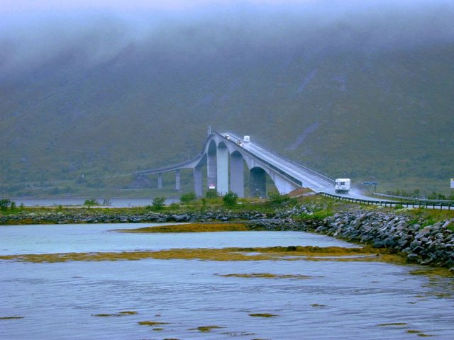 Een brug als een schans