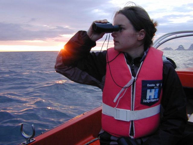 Op de boot bij Straumsjoen