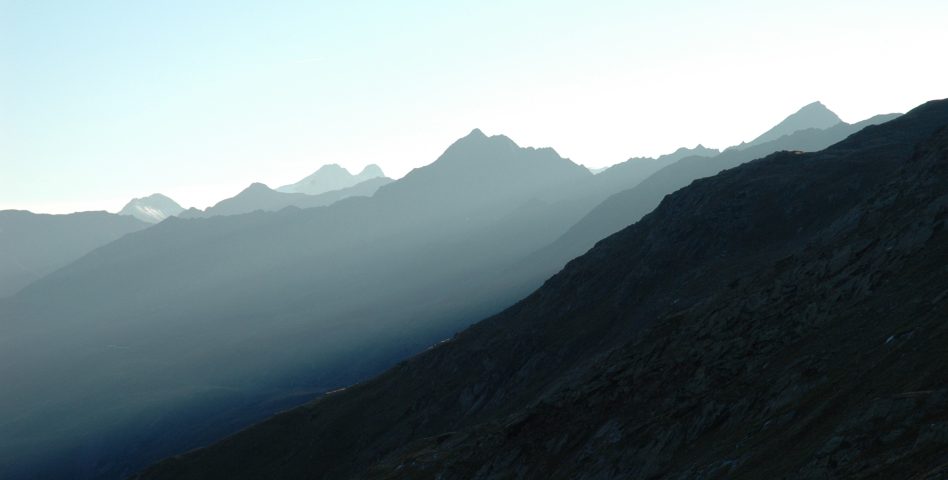 's Morgens bij de Langtalereck H�tte