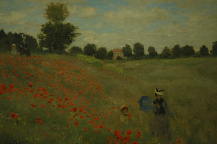 Claude Monet: Les coquelicots � Argenteuil