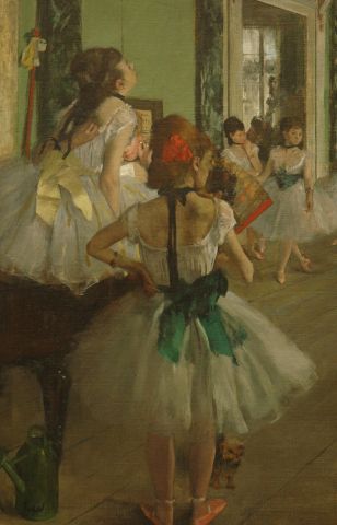 Edgar Degas: La classe de danse