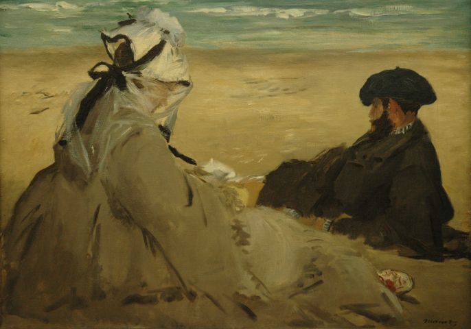 Manet: Sur la plage