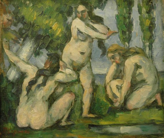 C�zanne: Baigneuses