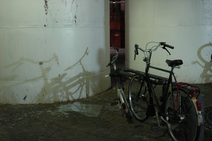 Op de Place Georges Pompidou