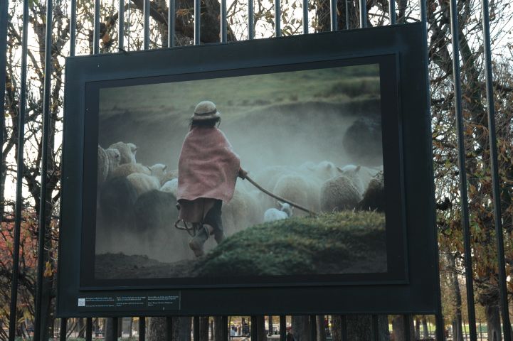 Foto's langs de Jardin du Luxembourg