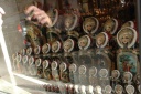 Matroesjka's in een vitrine