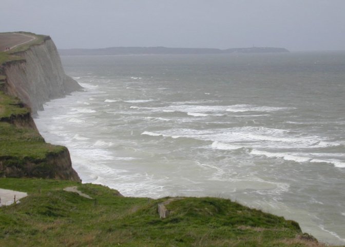 Kust nabij Cap Blanc Nez