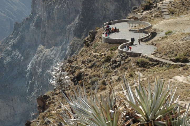 Colca vallei: Cruz del Condor