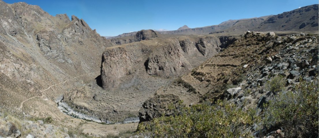 Wandeling van Canocota naar La Calera