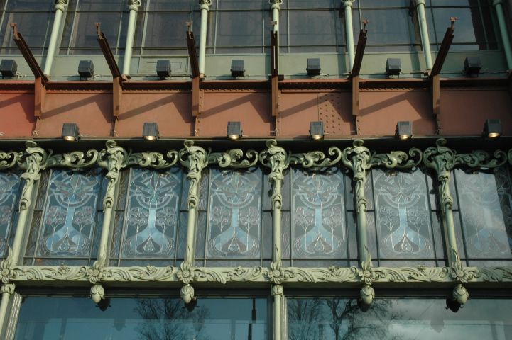 Russische art nouveau langs de Nevskiy Prospekt