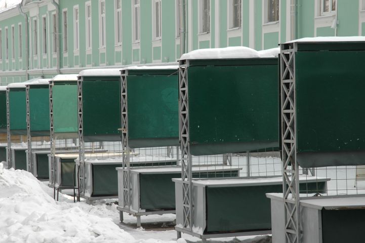 Tsarskoe Selo: souvenirkraampjes