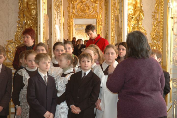 Paleis van Katharina: schoolreis