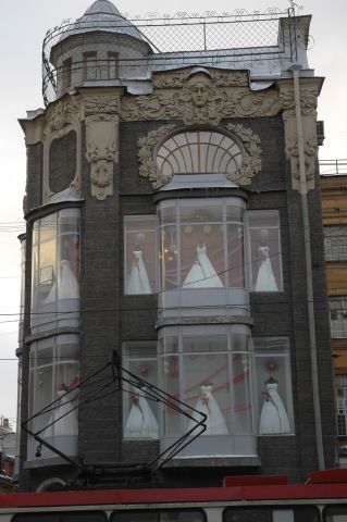 Bruidsjurken in St.-Petersburg