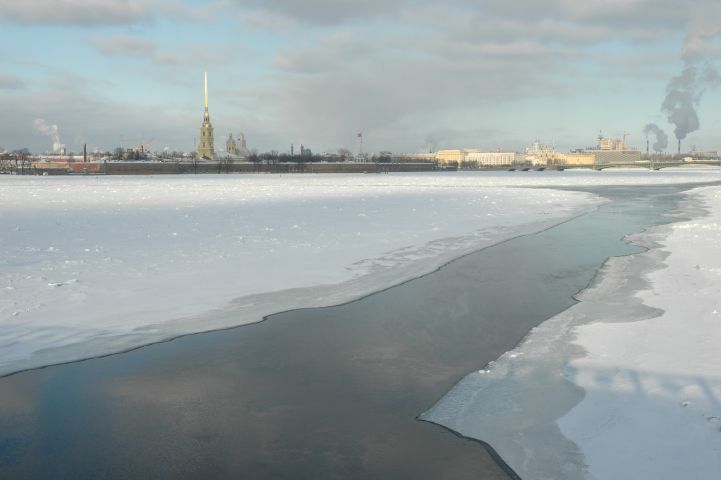 De Neva en de Peter en Paul-vesting