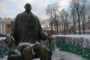 Standbeeld van Peter de Grote in Peter en Paul-vesting