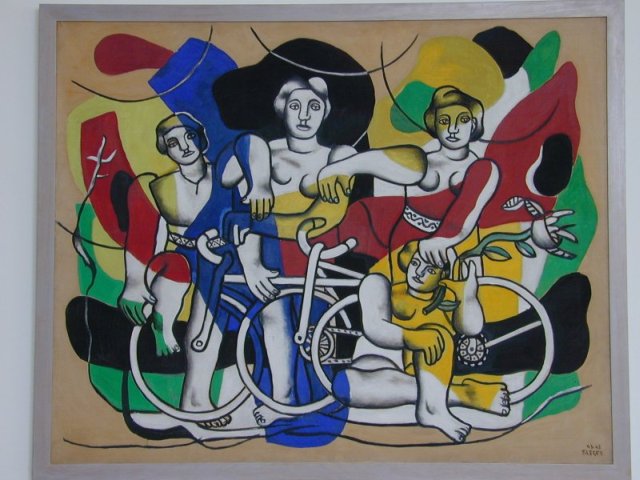 Mus�e L�ger: les quatre cyclistes