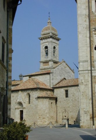 San Quirico d'Orcia: collegiale kerk