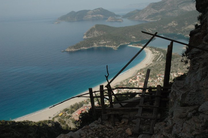 De kust nabij Ovacik