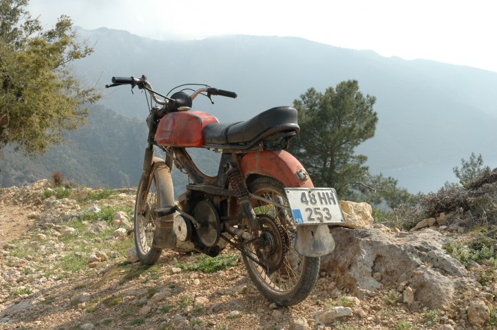 Iedereen rijdt met de moto